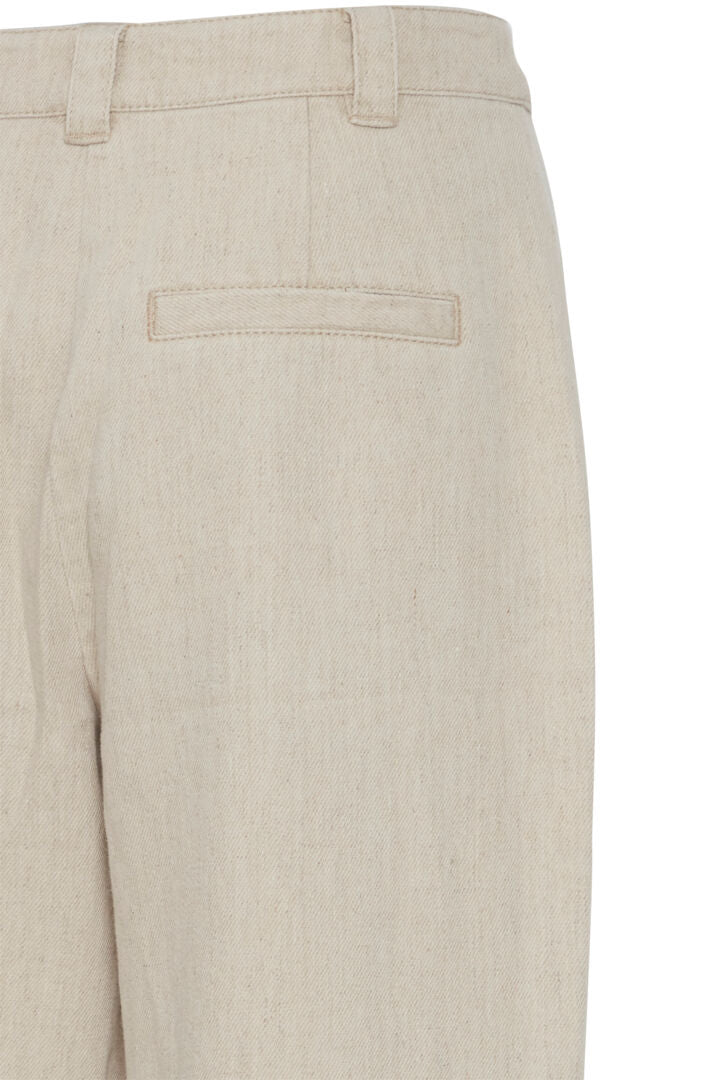 Atelier Rêve Kunis Trouser-Sand Melange-20119220