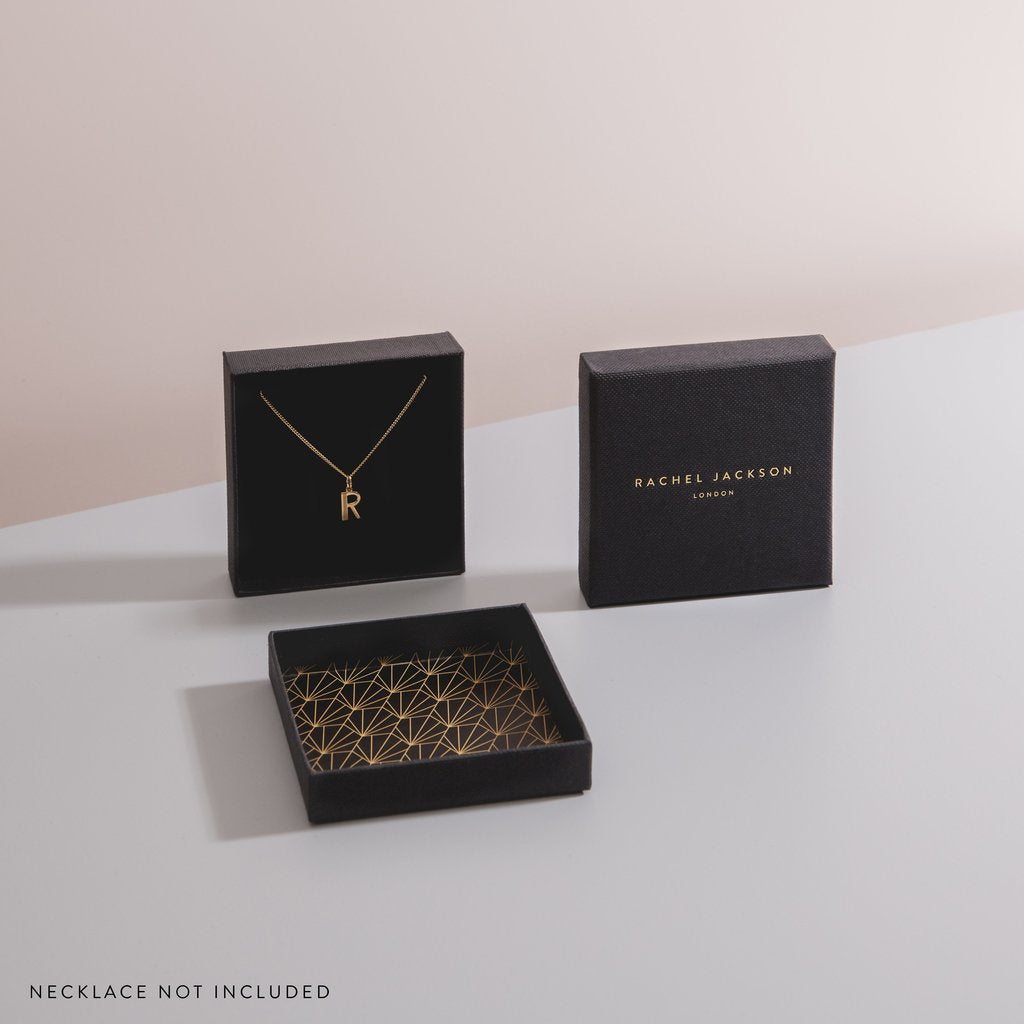 Rachel Jackson Initial Necklace Gold