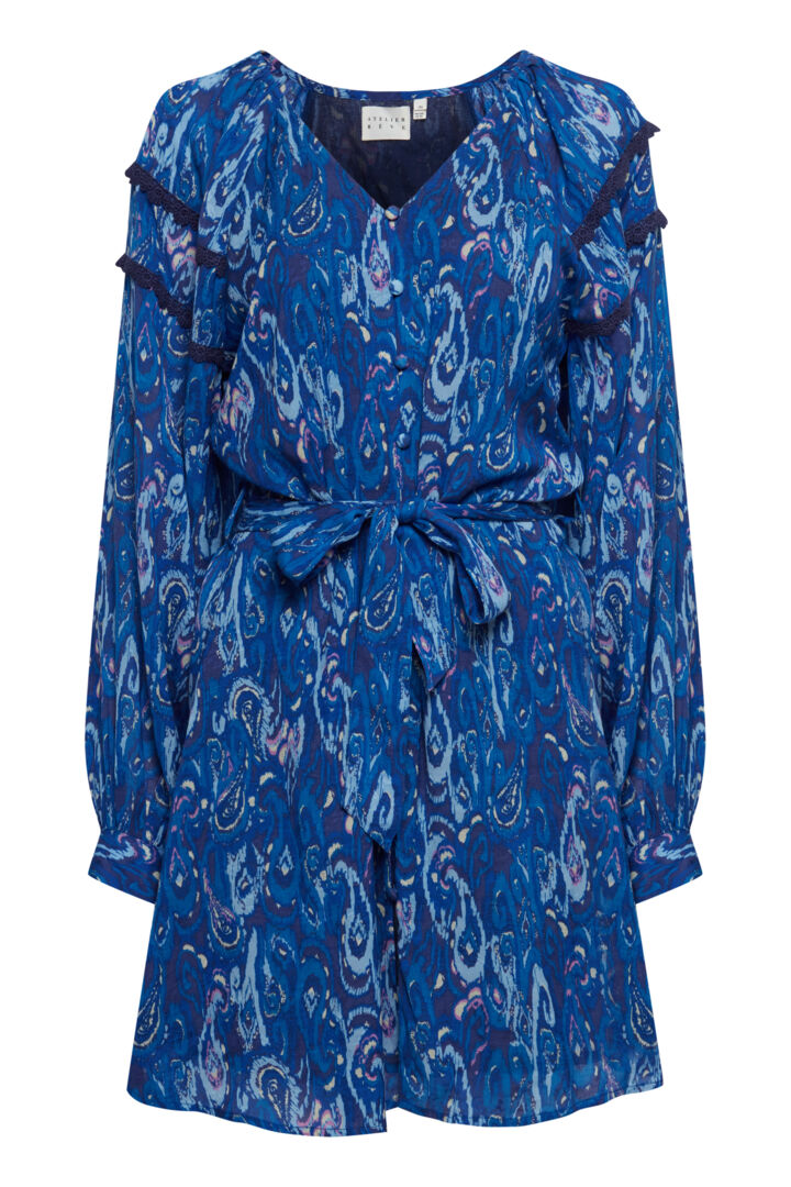 Atelier Rêve Rodile Dress-Nebulas Blue-20119198