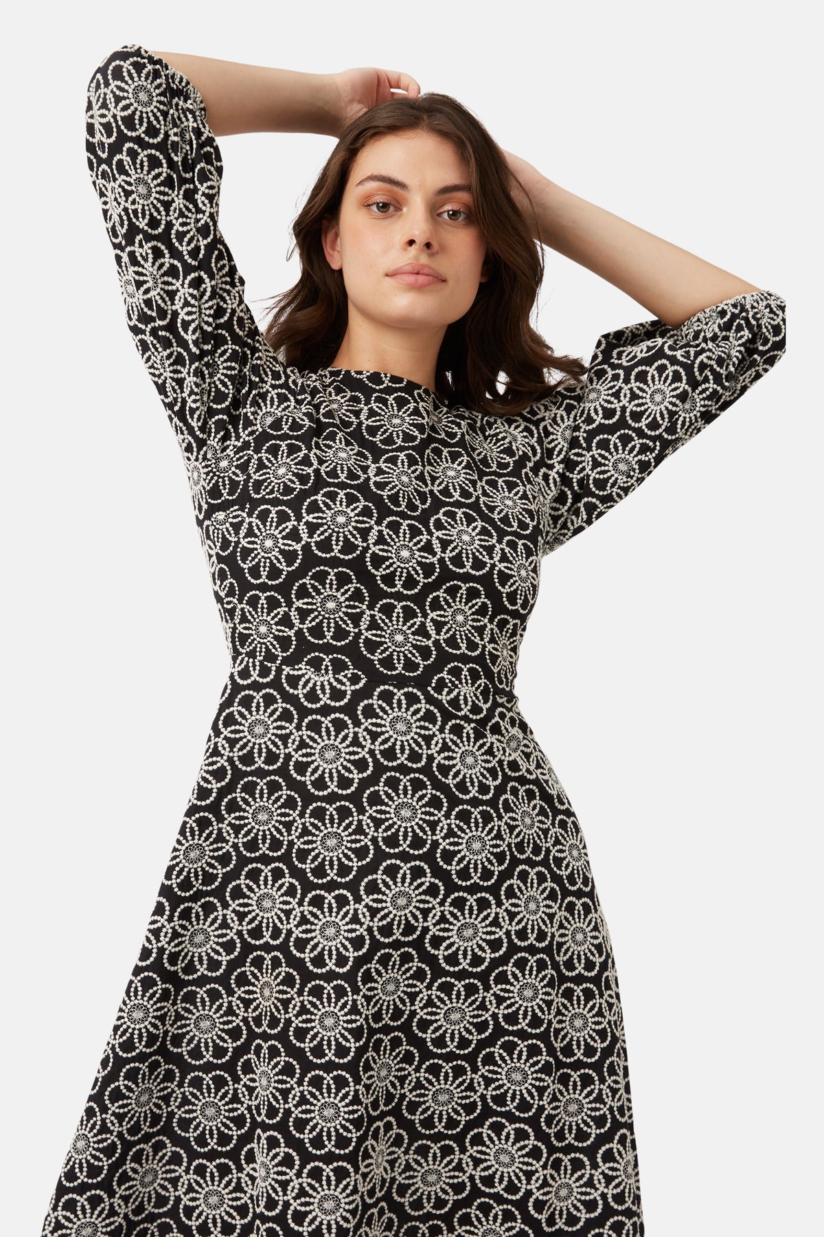 Traffic People Sun On My Face Mood Dress-SMF12002-black