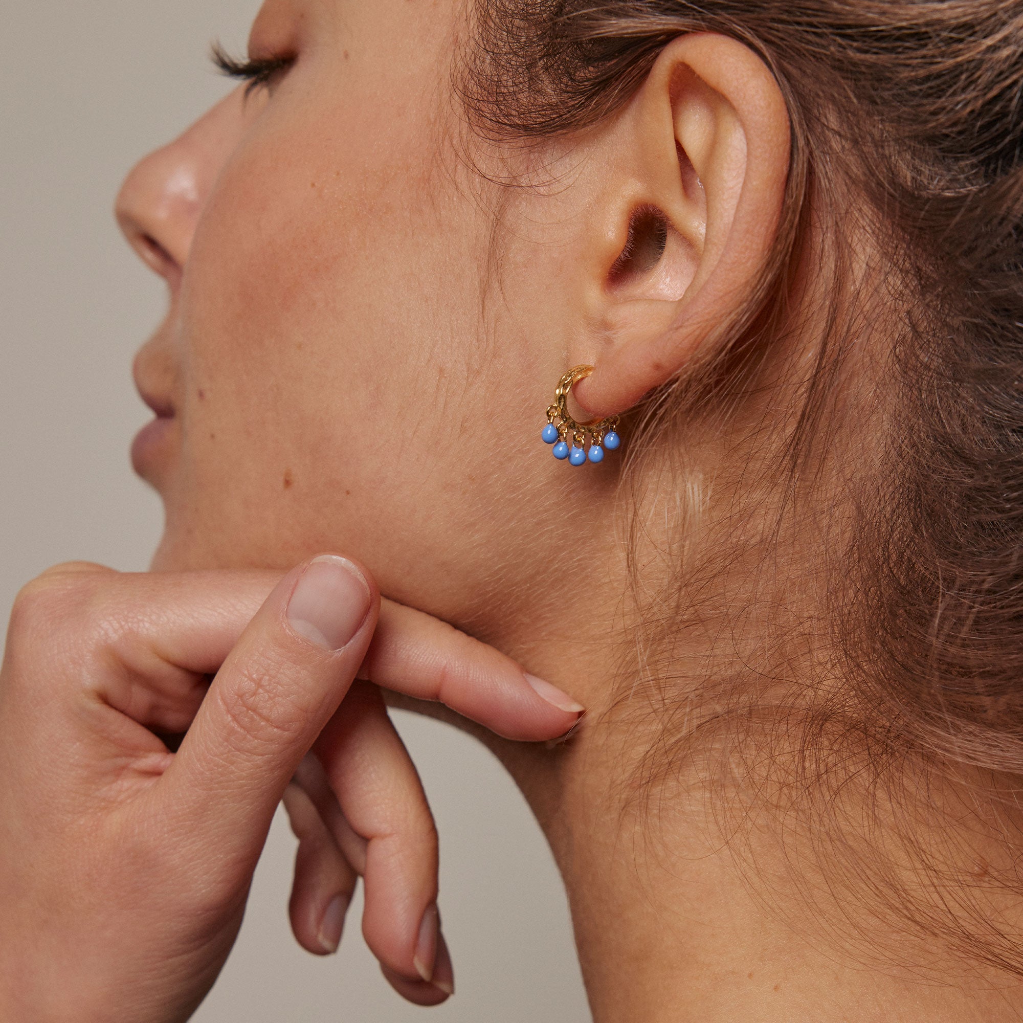 enamel copenhagen astrid hoop earrings