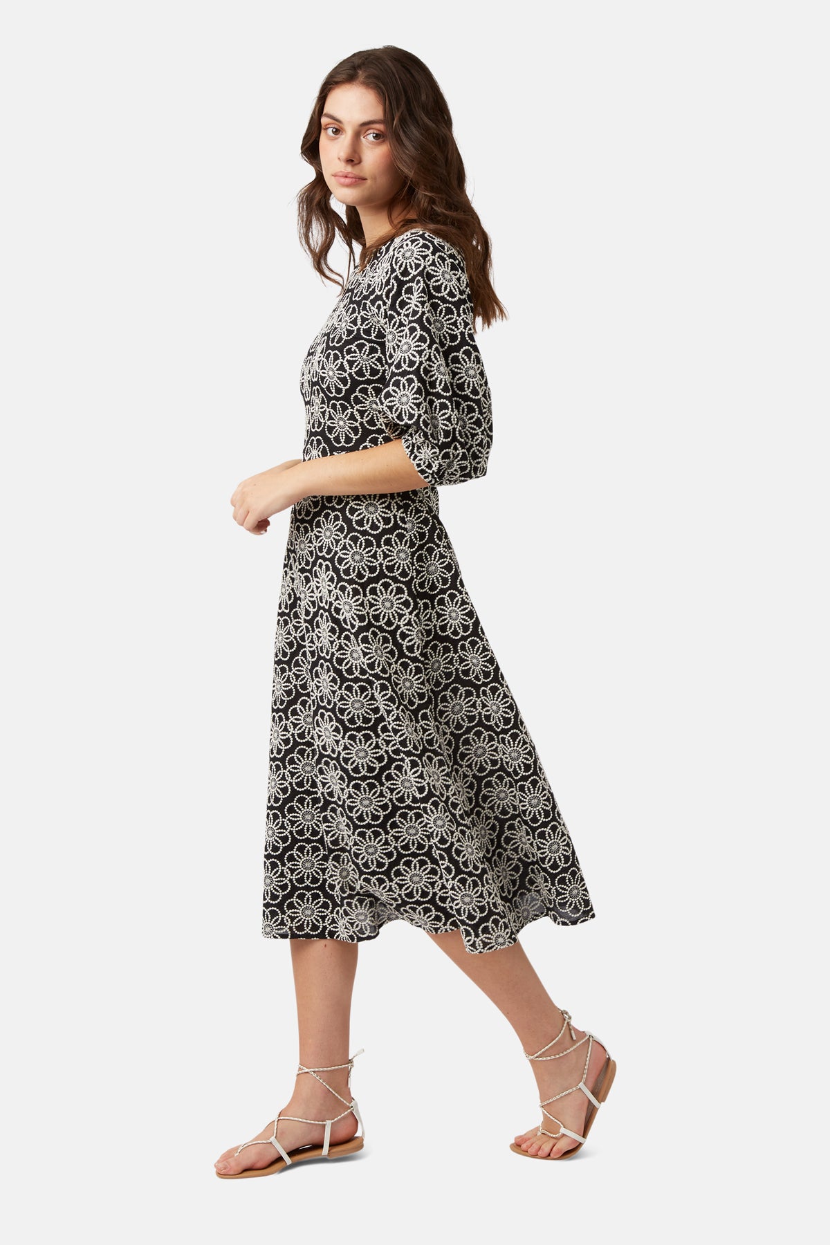 Traffic People Sun On My Face Mood Dress-SMF12002-black