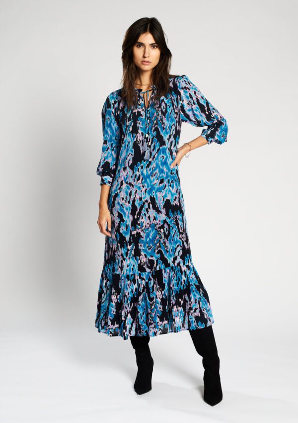 Moliin Isa Dress-Nebulas Blue-2224074